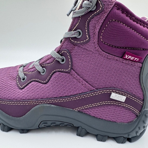 NWOT Women's Size 9 XPETI Dimo Purple Waterproof Outdoor Hiking Boots - Picture 3 of 11